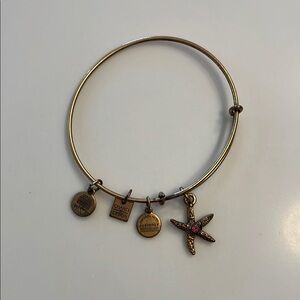 Alex and Ani Gold Starfish bracelet